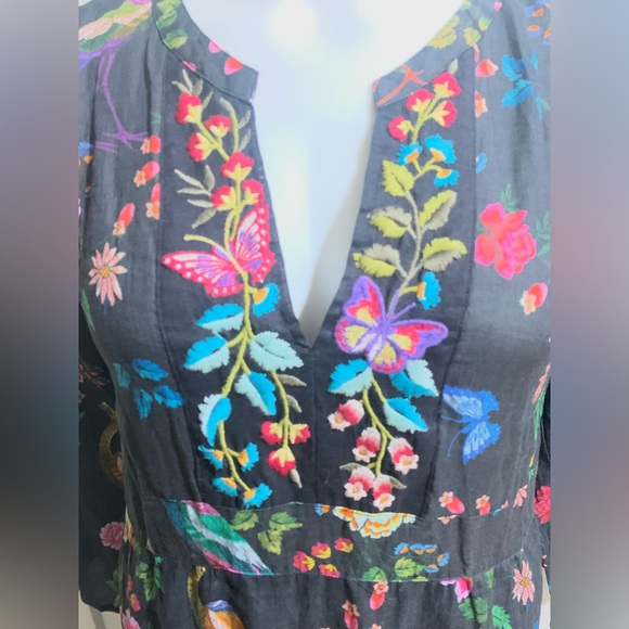 Johnny Was Tiered WorkShop Dress - Picture 2 of 4